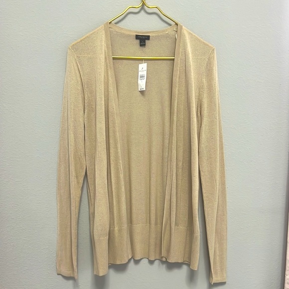 Nwt Ann Taylor Factory Cardigan Open front. Ribbed cuffs & hem. S & M - Picture 2 of 8